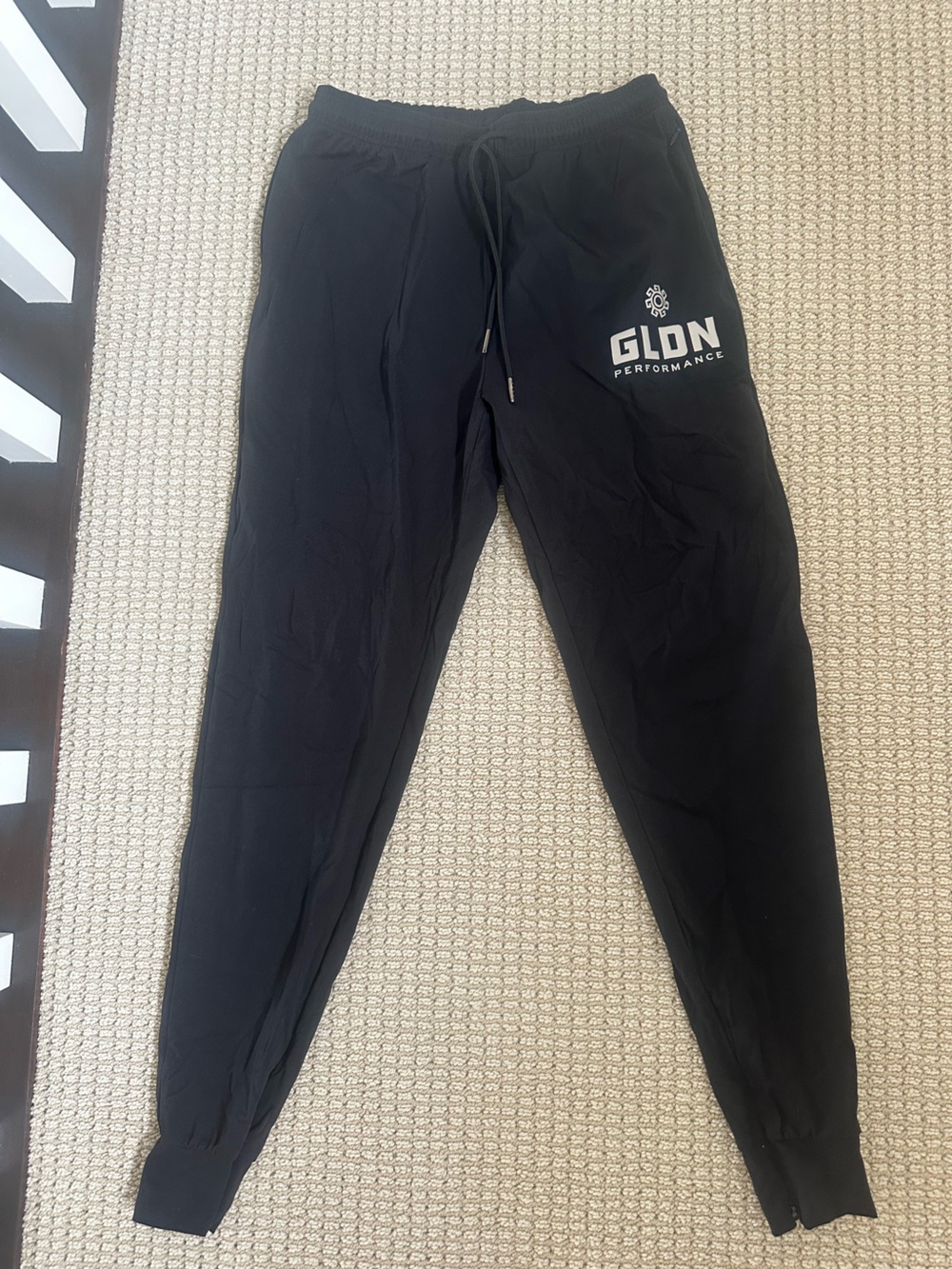 GLDN Performance Men’s Black Jogger Sweatpants